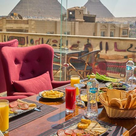 King Pyramids View Hotel Kafrat al Jabal ภายนอก รูปภาพ